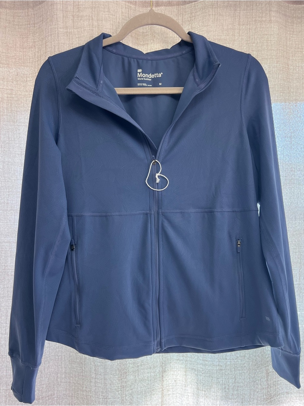 Mondetta Women's Navy Full-Zip Jacket